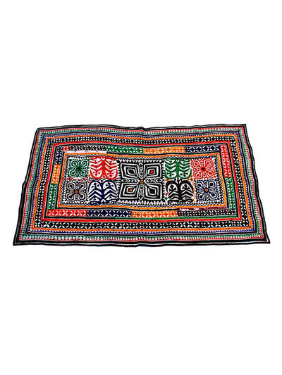 Handmade quilt, Dhabada, Kutch (Gujarat) Applique-1060 - ahmedabadtrunk.in