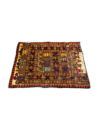Hand embroidered wall hanging, Chakla, Kutch (Gujarat), Kathi - 2134 - ahmedabadtrunk.in