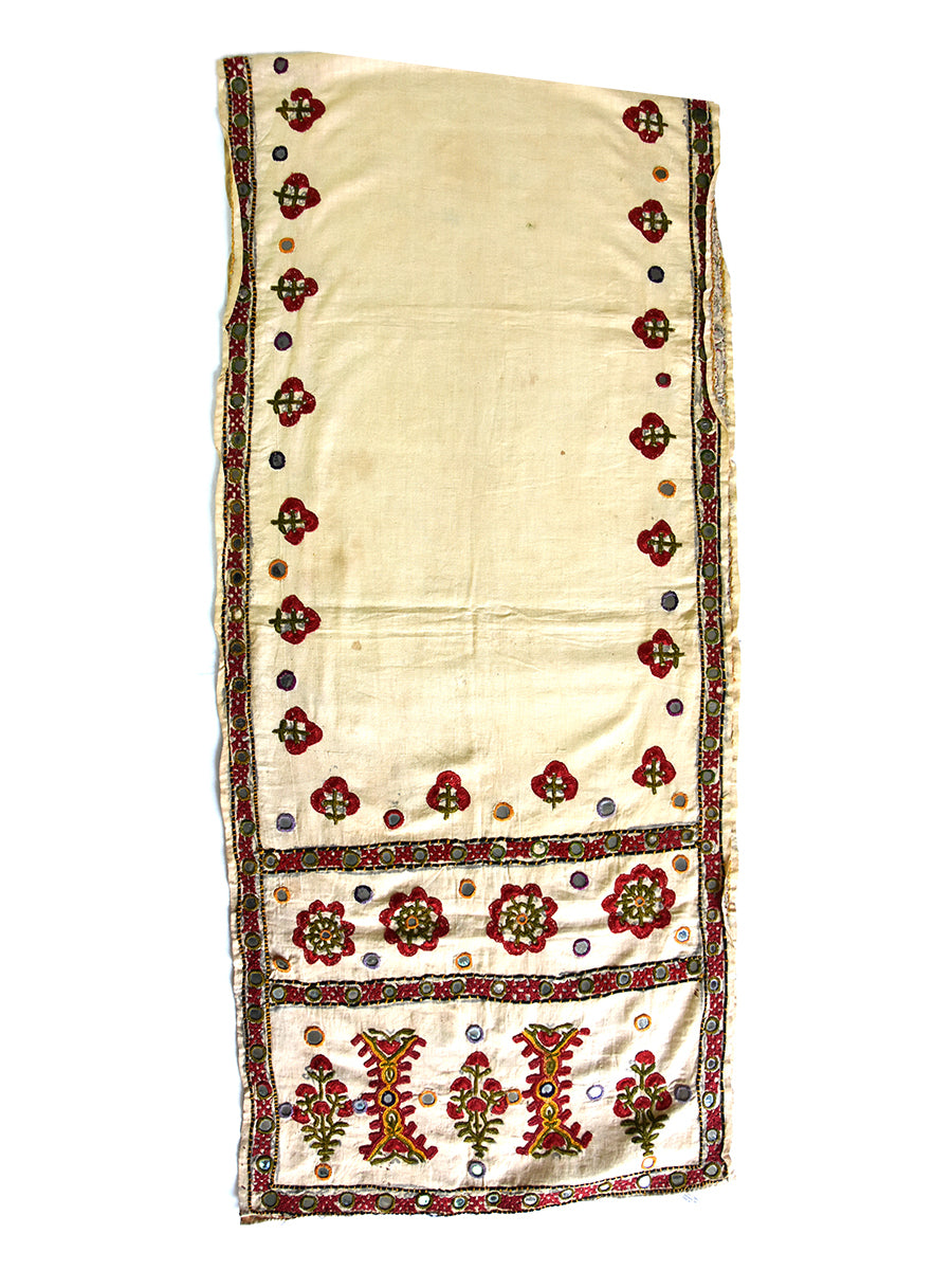 Sindhi Dupatta Design Sindh Hand Embroidered Folk Textile Sash