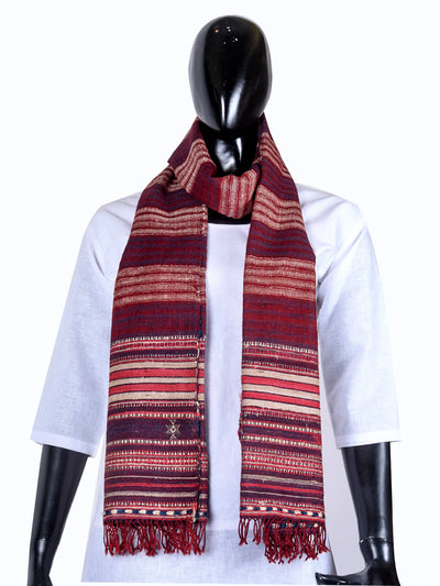 Tussar Silk Woolen Stole - ahmedabadtrunk.in