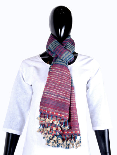 Tussar Silk Woolen Stole - ahmedabadtrunk.in
