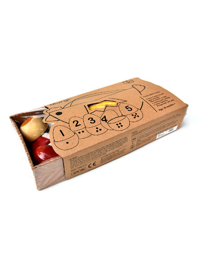 Wooden Hen With Eggs For Kids - ahmedabadtrunk.in