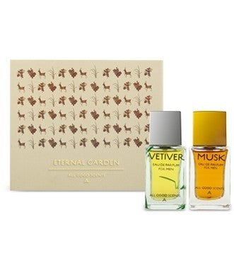 Bella Vita Organic Luxury Perfumes Gift Set for Men - 4x20 ml